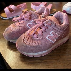 Pink New Balance size 3 (baby)